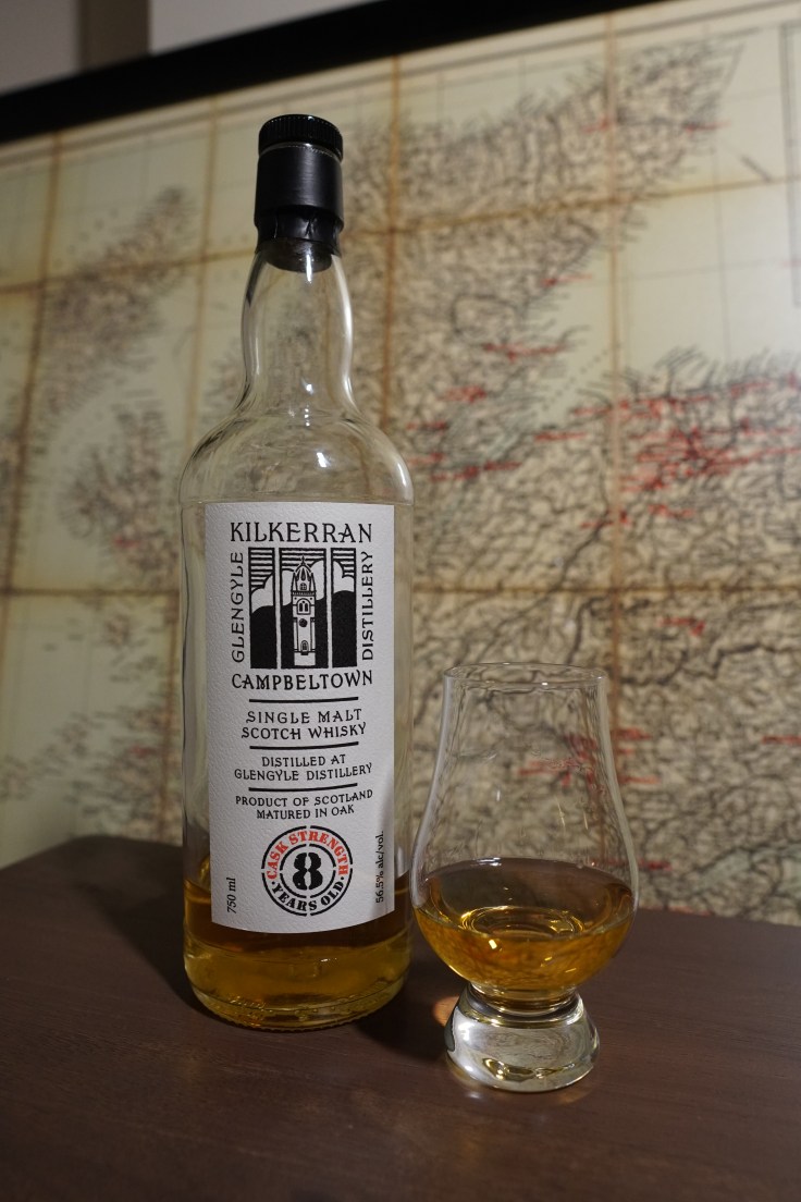 Kilkerran 8 ex-Bourbon Cask Strength  56.5% Review&nbsp;(2018)